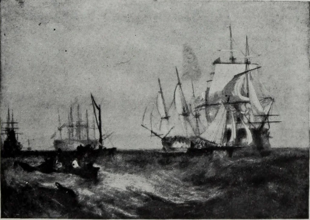 An illustration from Art in Great Britain and Ireland, 1909, leaf 244