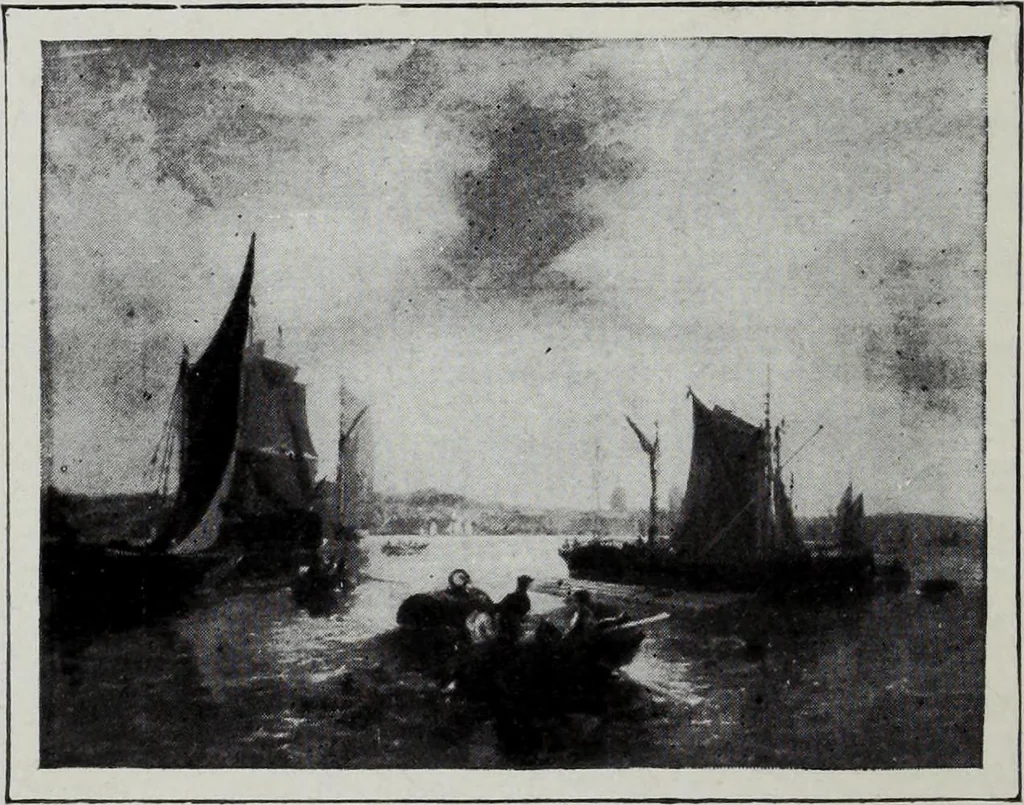 An illustration from Art in Great Britain and Ireland, 1909, leaf 249