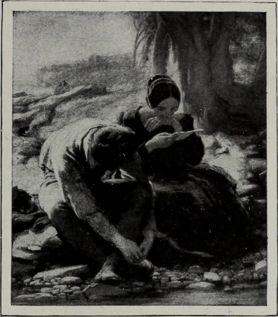An illustration from Art in Great Britain and Ireland, 1909, leaf 254