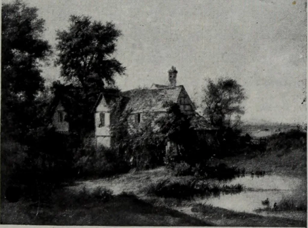 An illustration from Art in Great Britain and Ireland, 1909, leaf 254
