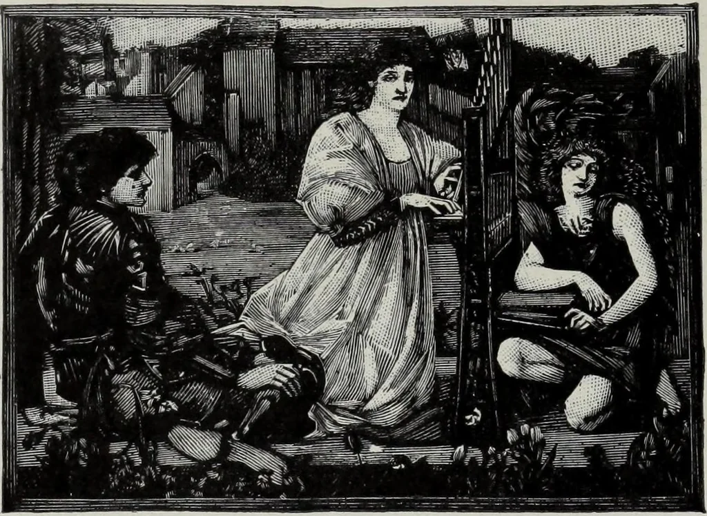 An illustration from Art in Great Britain and Ireland, 1909, leaf 265