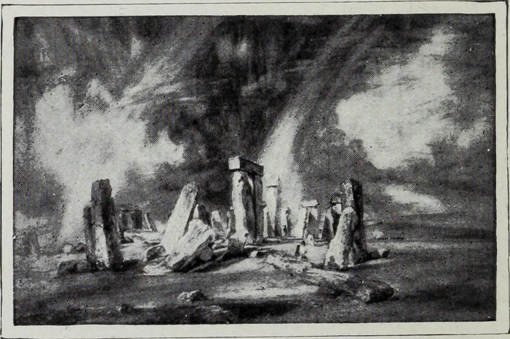An illustration from Art in Great Britain and Ireland, 1909, leaf 27