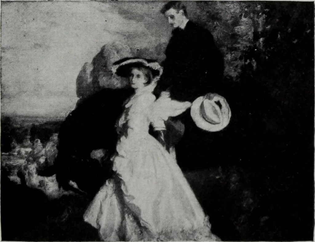An illustration from Art in Great Britain and Ireland, 1909, leaf 276