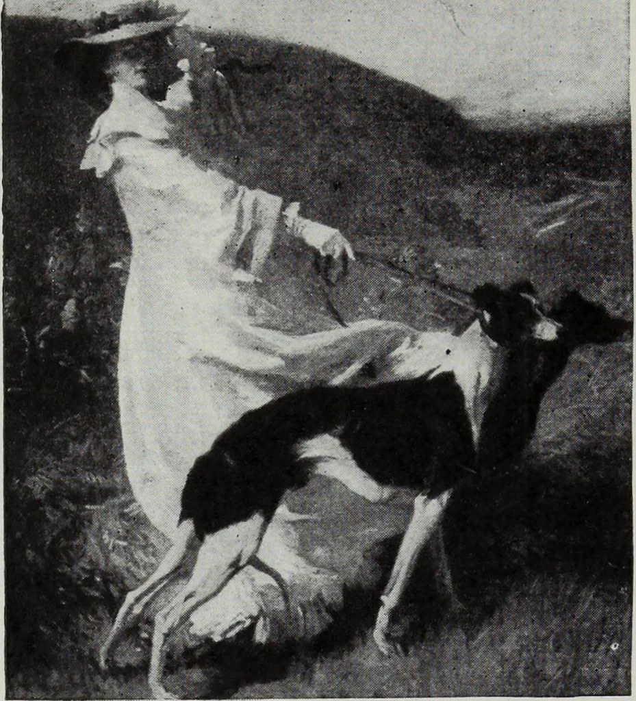 An illustration from Art in Great Britain and Ireland, 1909, leaf 277