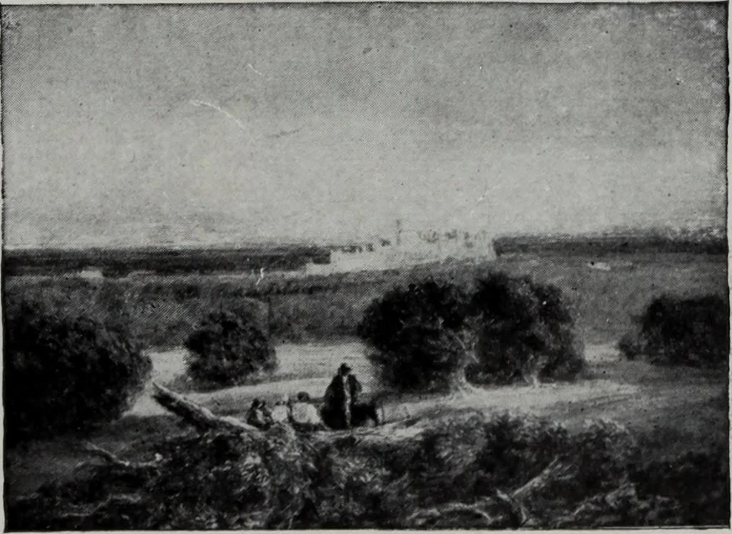 An illustration from Art in Great Britain and Ireland, 1909, leaf 296