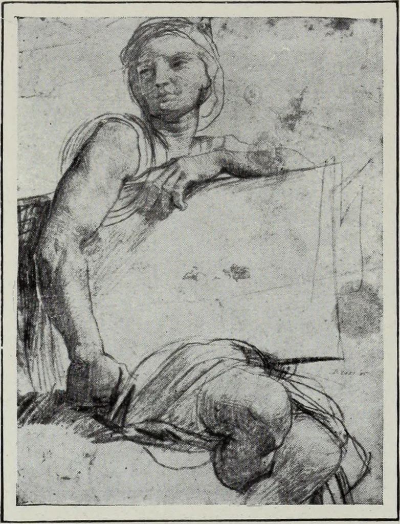 An illustration from Art in Great Britain and Ireland, 1909, leaf 307