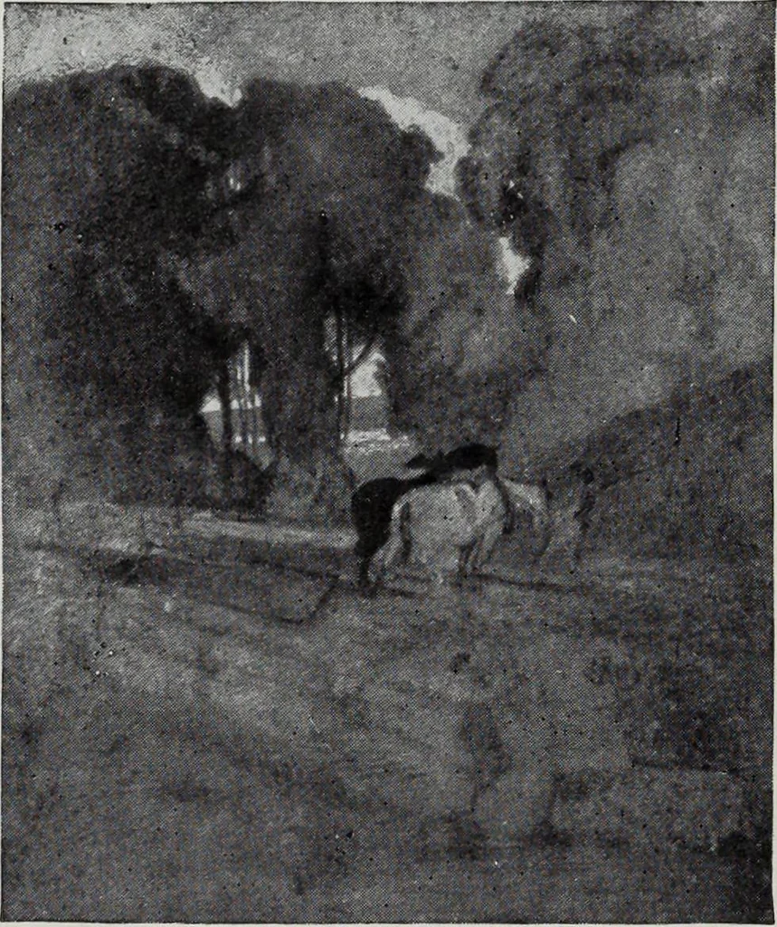 An illustration from Art in Great Britain and Ireland, 1909, leaf 307