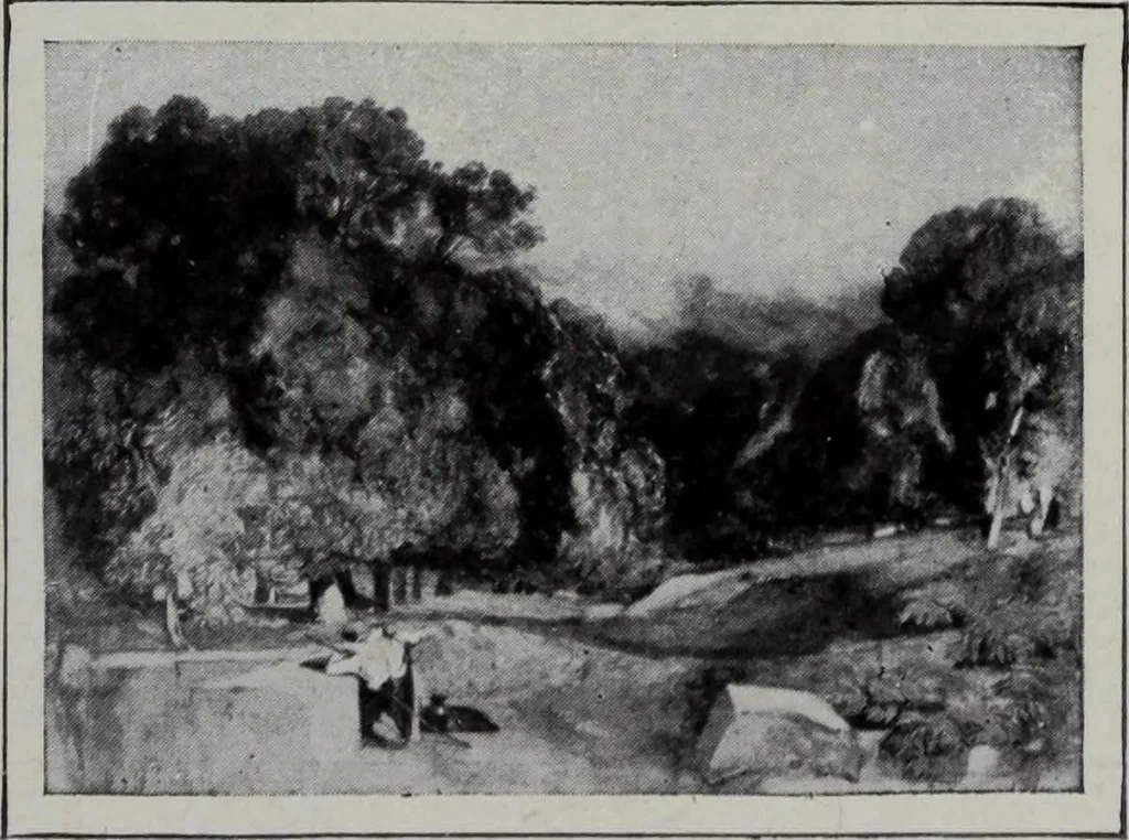 An illustration from Art in Great Britain and Ireland, 1909, leaf 308