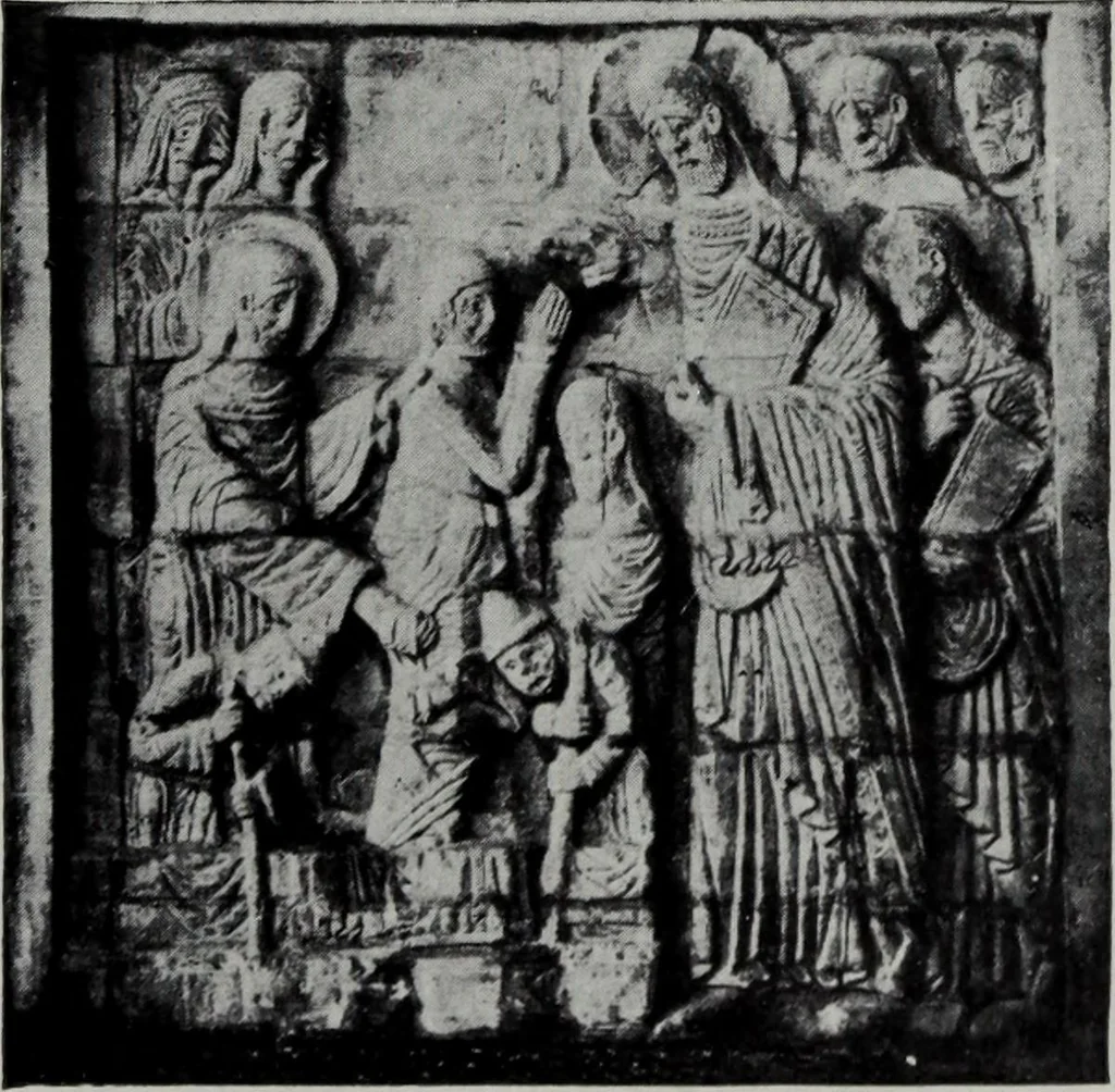 An illustration from Art in Great Britain and Ireland, 1909, leaf 312