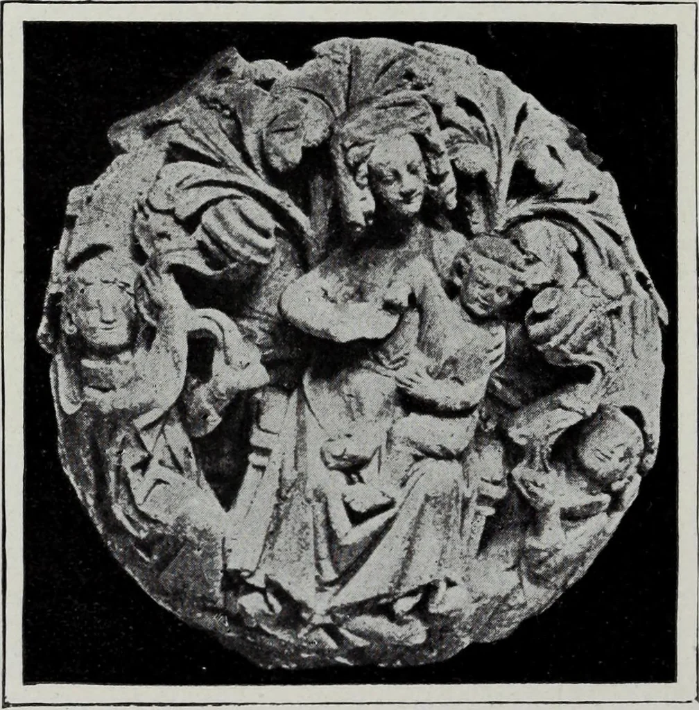 An illustration from Art in Great Britain and Ireland, 1909, leaf 313