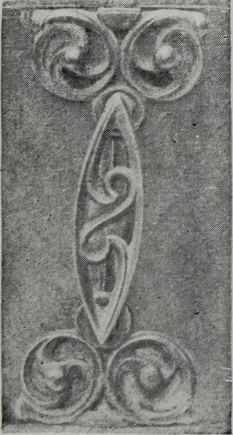 An illustration from Art in Great Britain and Ireland, 1909, leaf 34