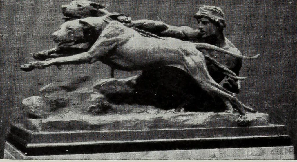 An illustration from Art in Great Britain and Ireland, 1909, leaf 341
