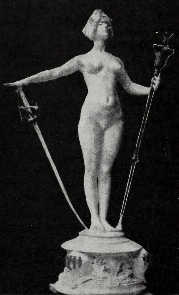 An illustration from Art in Great Britain and Ireland, 1909, leaf 343