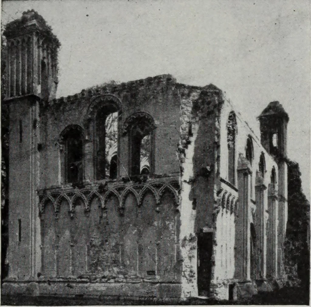 An illustration from Art in Great Britain and Ireland, 1909, leaf 58