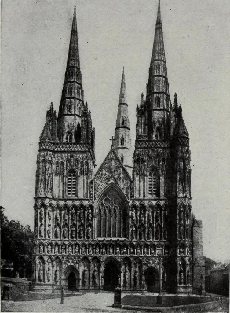 An illustration from Art in Great Britain and Ireland, 1909, leaf 82