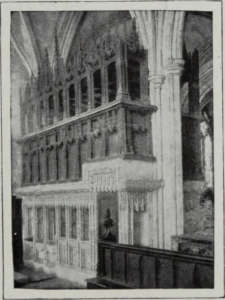 An illustration from Art in Great Britain and Ireland, 1909, leaf 90