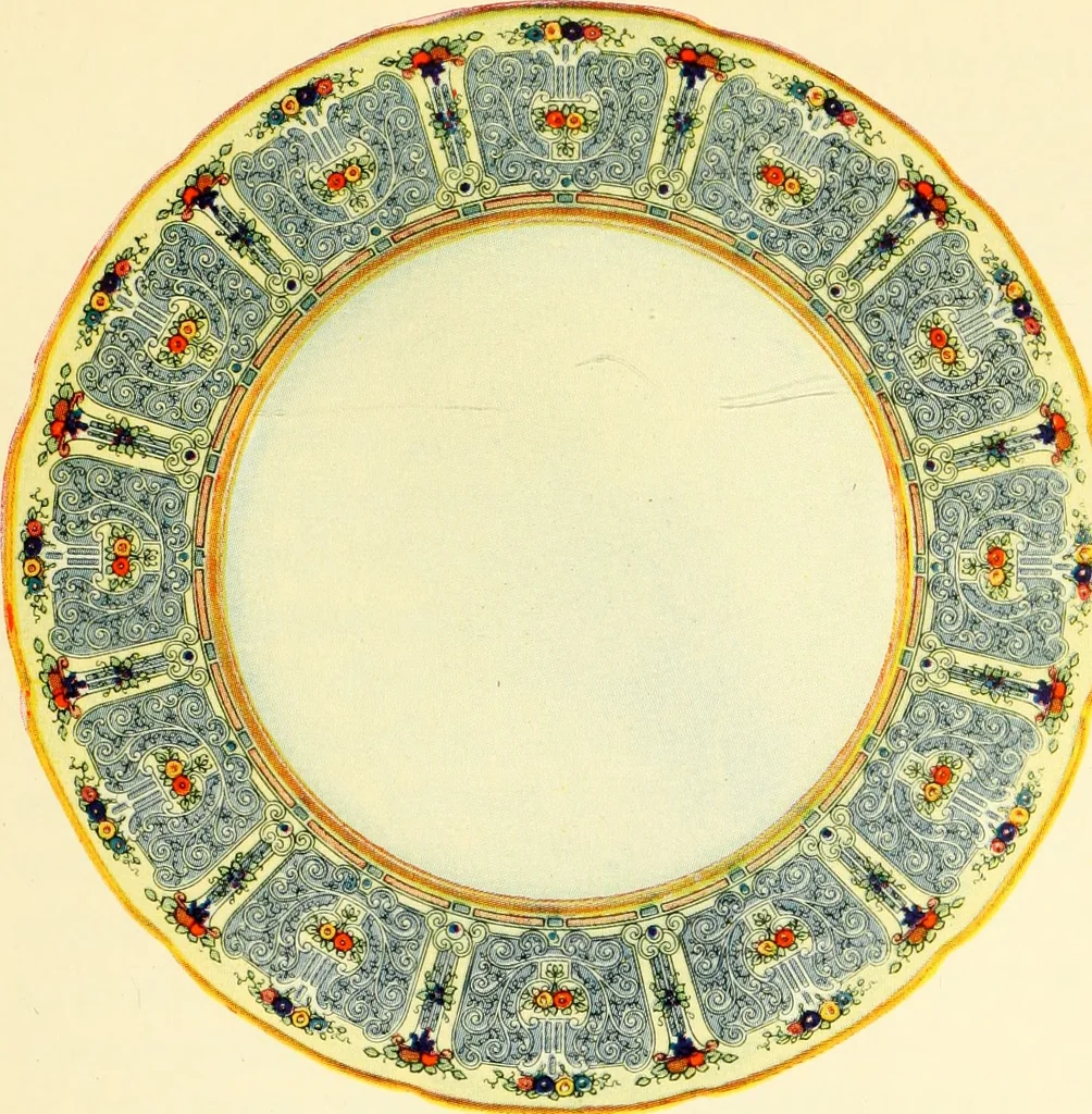 An illustration from Art in industry : being the report of an industrial art survey conducted under the auspices of the National Society for Vocational Education and the Department of Education of the state of New York, 1922, leaf 288