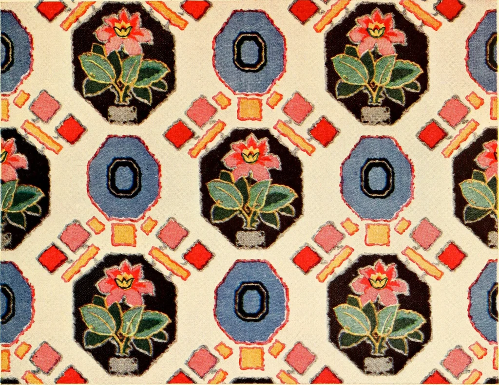 An illustration from Art in industry : being the report of an industrial art survey conducted under the auspices of the National Society for Vocational Education and the Department of Education of the state of New York, 1922, leaf 96