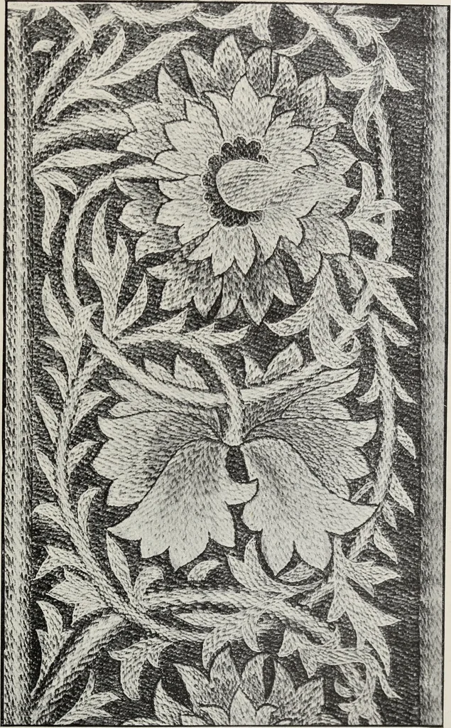 An illustration from Art in needlework; a book about embroidery, 1900, leaf 136
