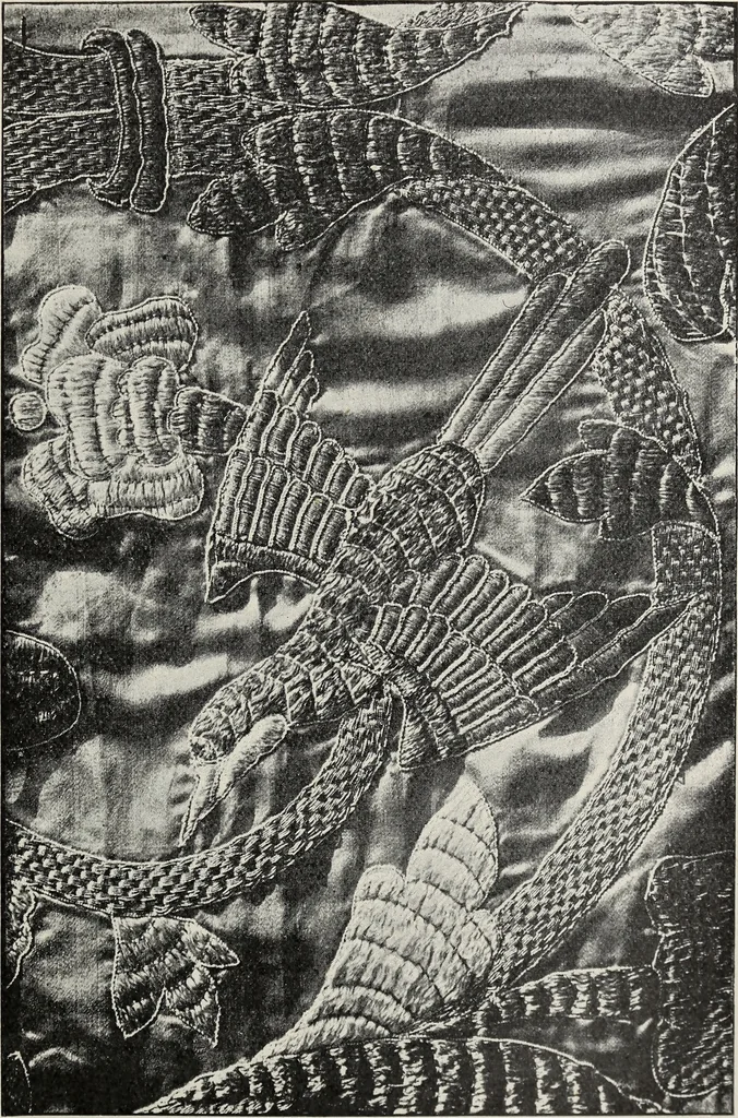 An illustration from Art in needlework; a book about embroidery, 1900, leaf 144