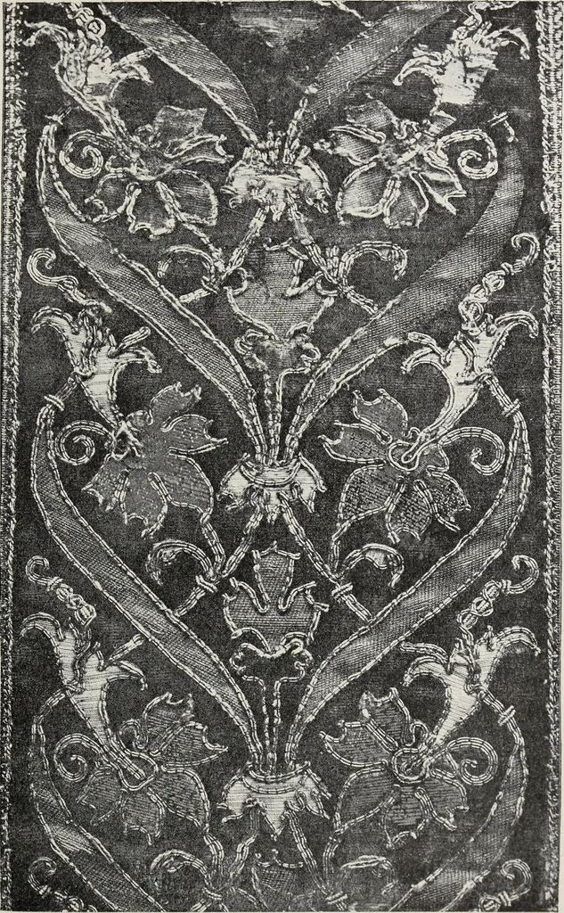 An illustration from Art in needlework; a book about embroidery, 1900, leaf 168
