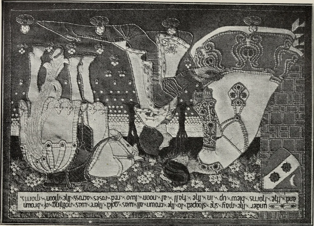 An illustration from Art in needlework; a book about embroidery, 1900, leaf 174