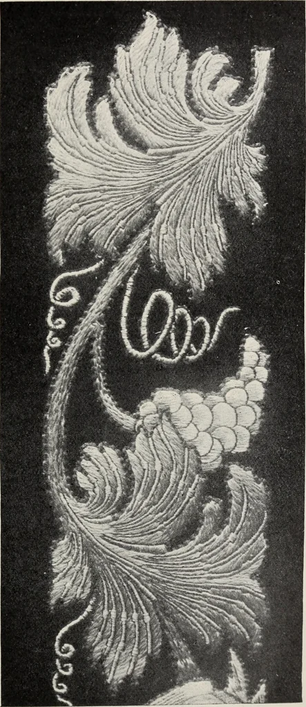 An illustration from Art in needlework; a book about embroidery, 1900, leaf 250