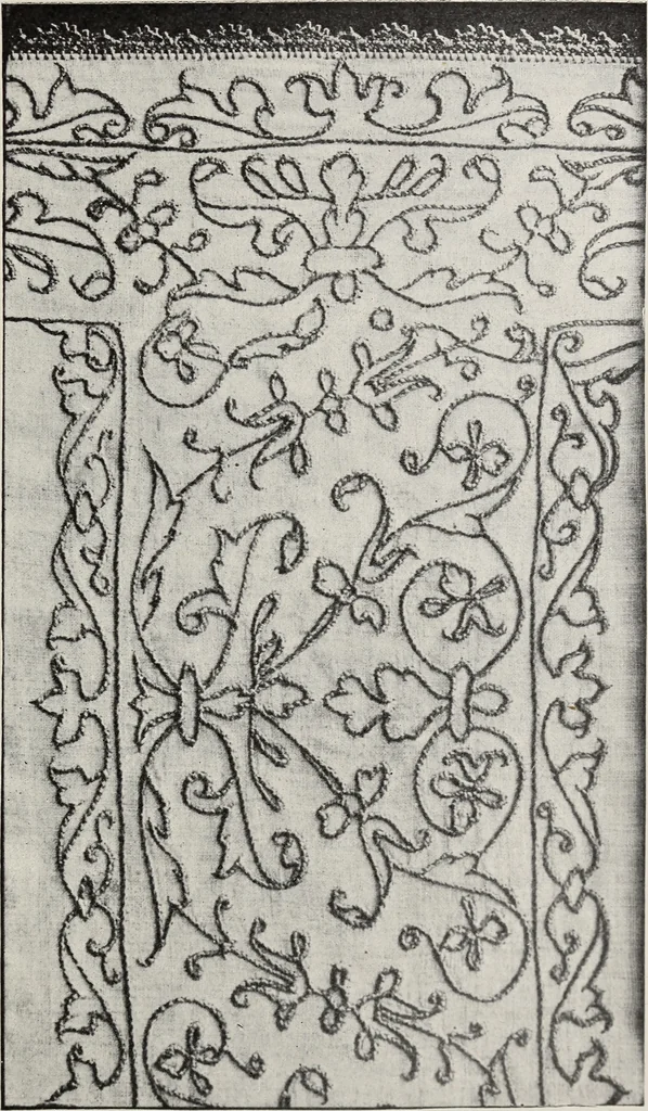 An illustration from Art in needlework; a book about embroidery, 1900, leaf 256