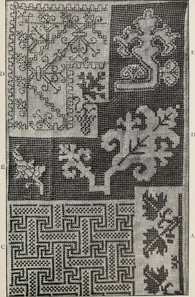 An illustration from Art in needlework; a book about embroidery, 1900, leaf 42