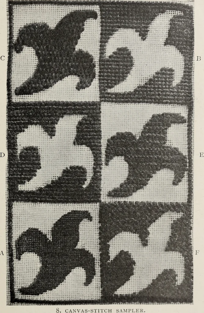 An illustration from Art in needlework; a book about embroidery, 1900, leaf 46