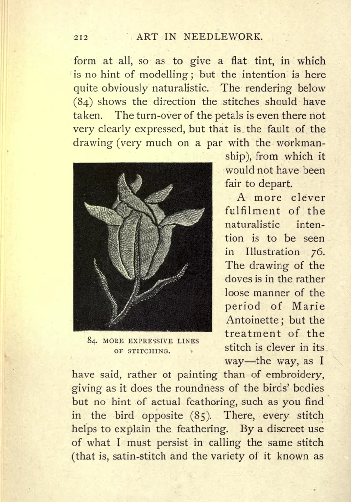 An illustration from Art in needlework; a book about embroidery, 1907, leaf 236