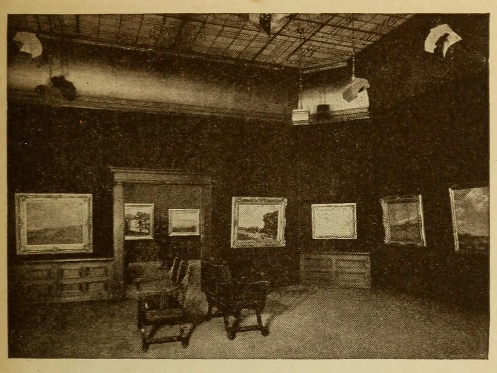 An illustration from Art in New York, 1922, leaf 5