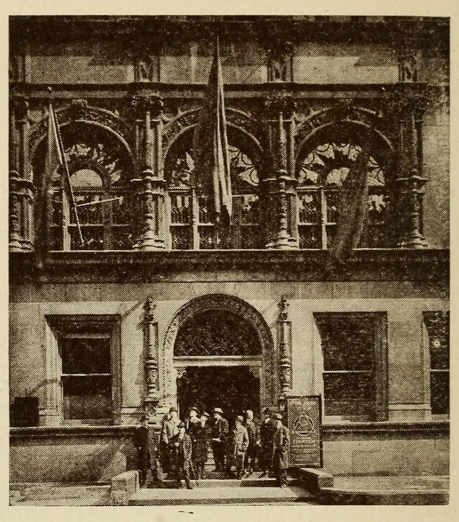 An illustration from Art in New York, 1922, leaf 58