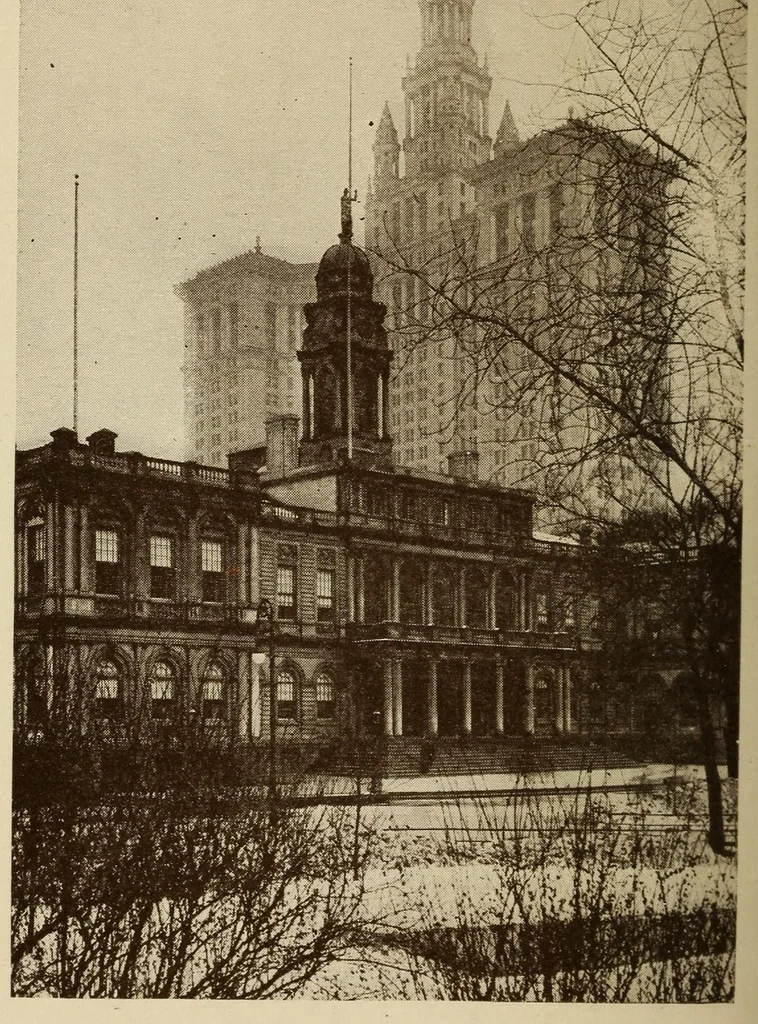 An illustration from Art in New York, 1922, leaf 6