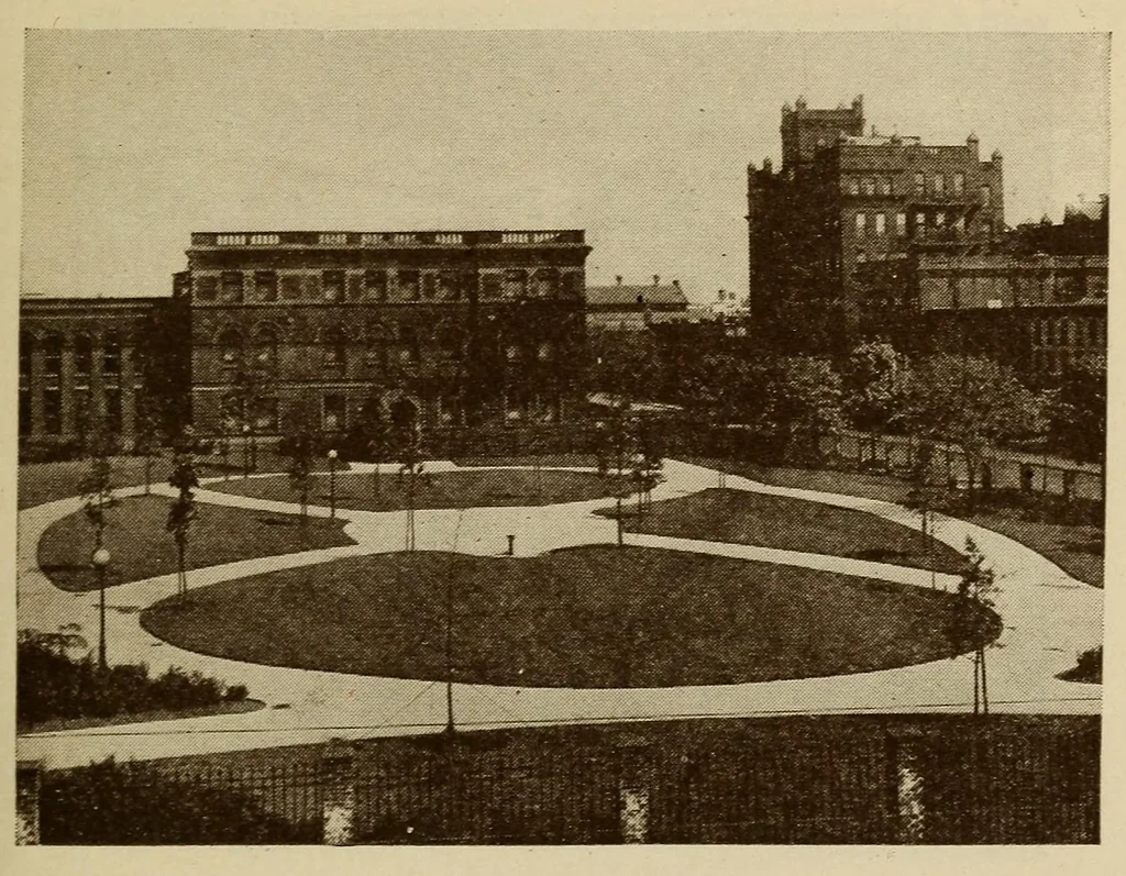 An illustration from Art in New York, 1922, leaf 71