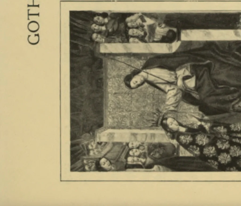 An illustration from Art in Spain and Portugal, 1913, leaf 196
