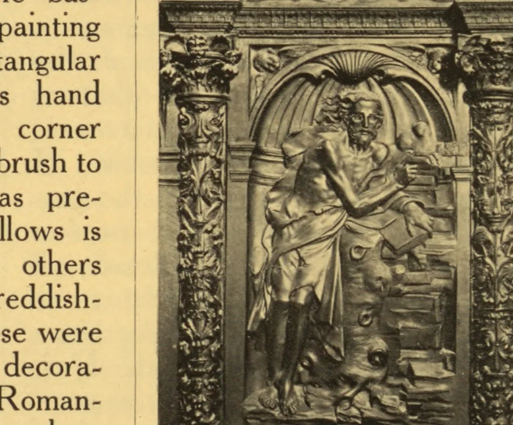 An illustration from Art in Spain and Portugal, 1913, leaf 247