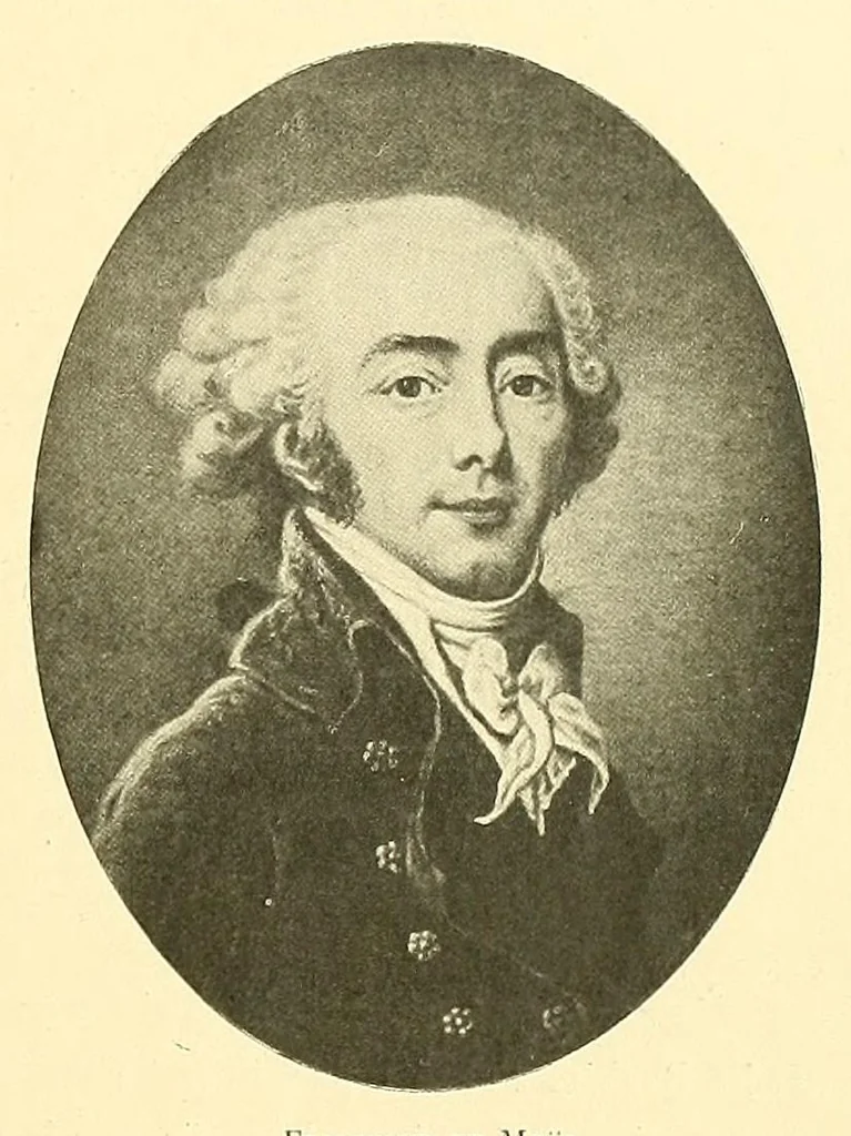 An illustration from Artistes oubliés, 1902, leaf 177
