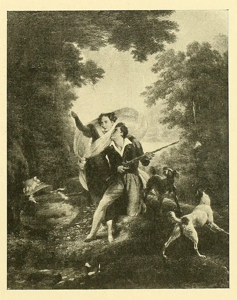An illustration from Artistes oubliés, 1902, leaf 259