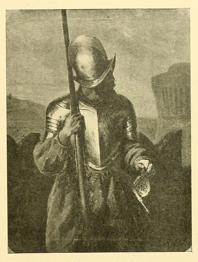 An illustration from Artistes oubliés, 1902, leaf 275