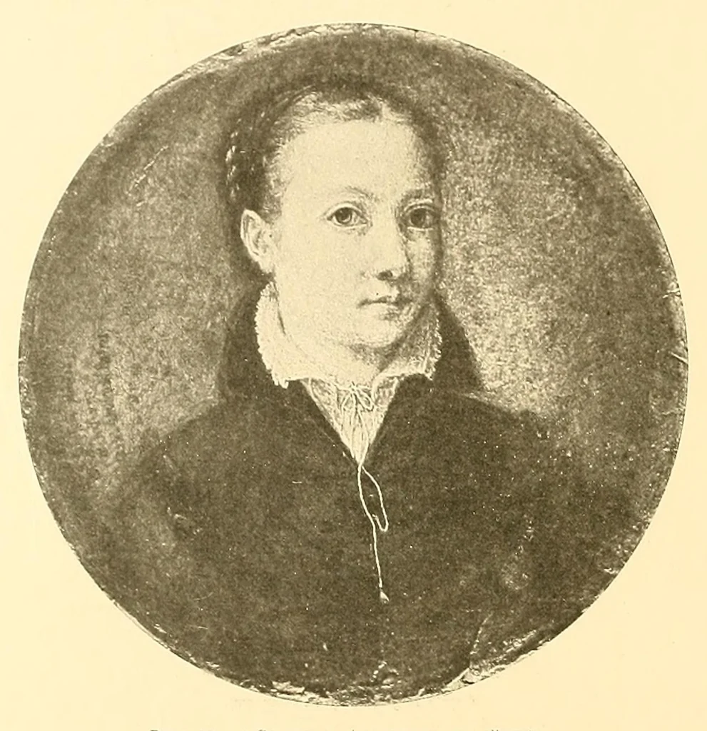 An illustration from Artistes oubliés, 1902, leaf 46