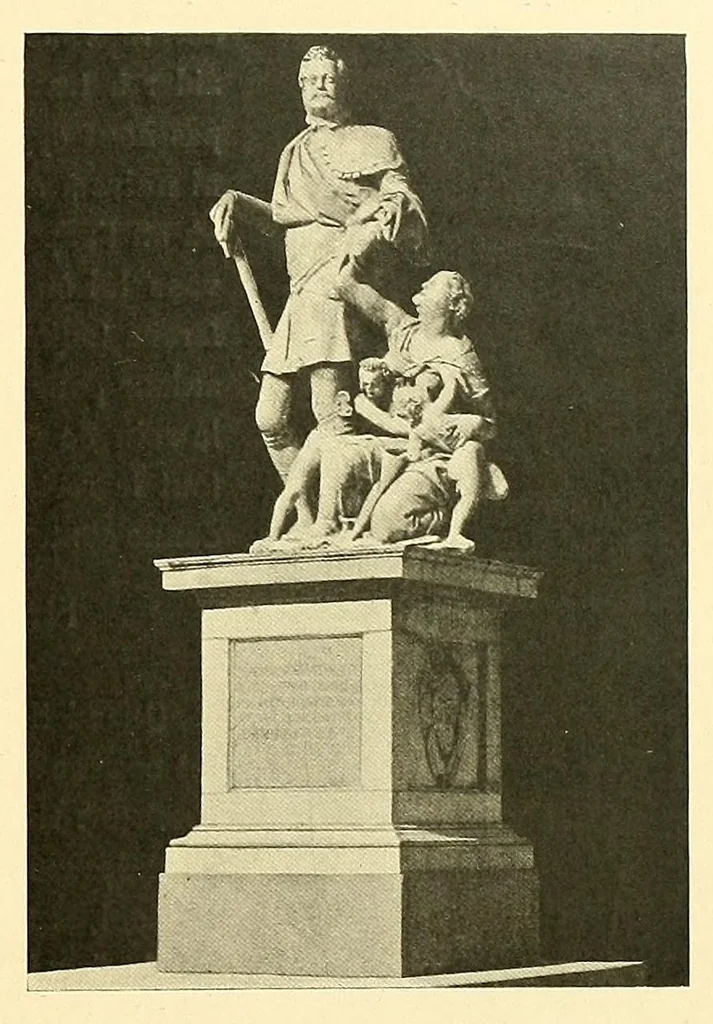An illustration from Artistes oubliés, 1902, leaf 75