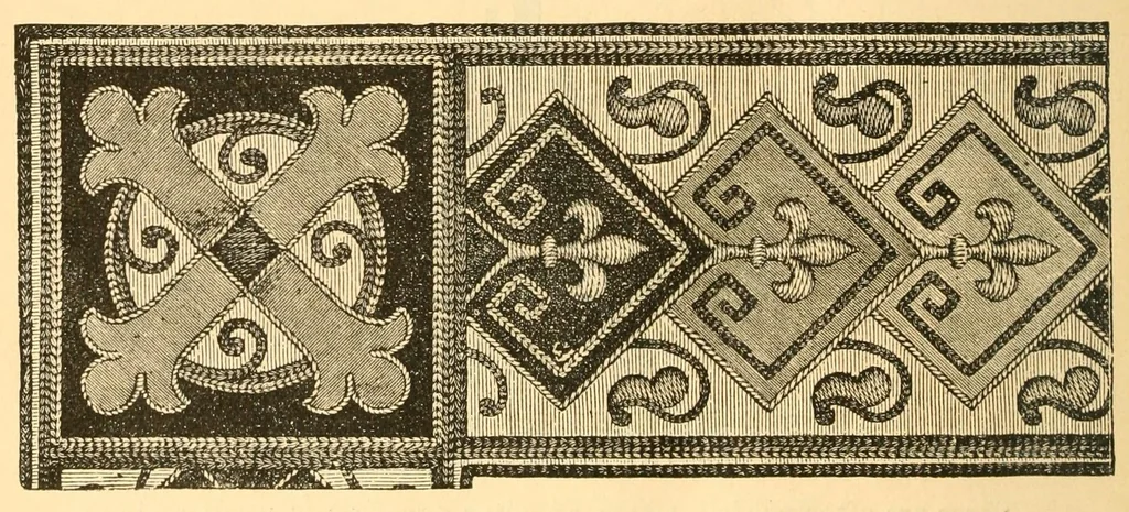 An illustration from Artistic embroidery; containing practical instructions in the ornamental branches of needlework, 1880, leaf 116