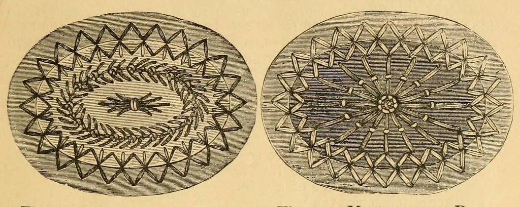 An illustration from Artistic embroidery; containing practical instructions in the ornamental branches of needlework, 1880, leaf 33