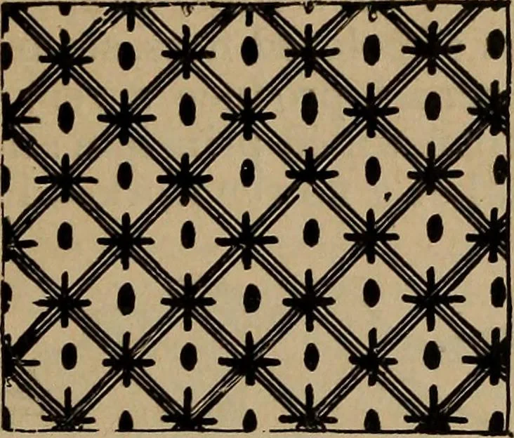 An illustration from Artistic embroidery : containing practical instructions in the ornamental branches of needlework, 1880, leaf 110