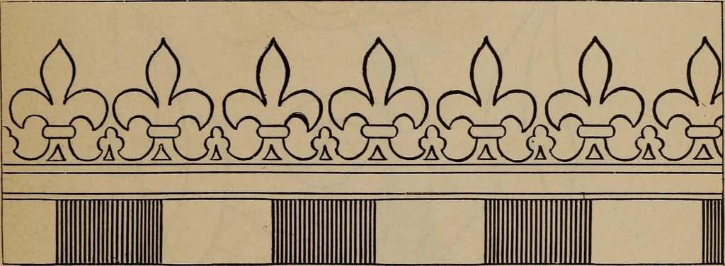 An illustration from Artistic embroidery : containing practical instructions in the ornamental branches of needlework, 1880, leaf 112