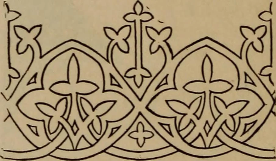 An illustration from Artistic embroidery : containing practical instructions in the ornamental branches of needlework, 1880, leaf 115