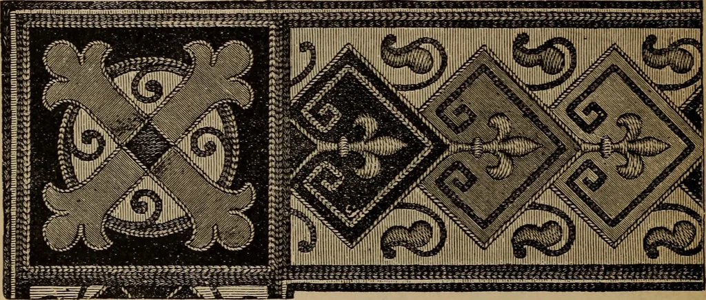 An illustration from Artistic embroidery : containing practical instructions in the ornamental branches of needlework, 1880, leaf 115