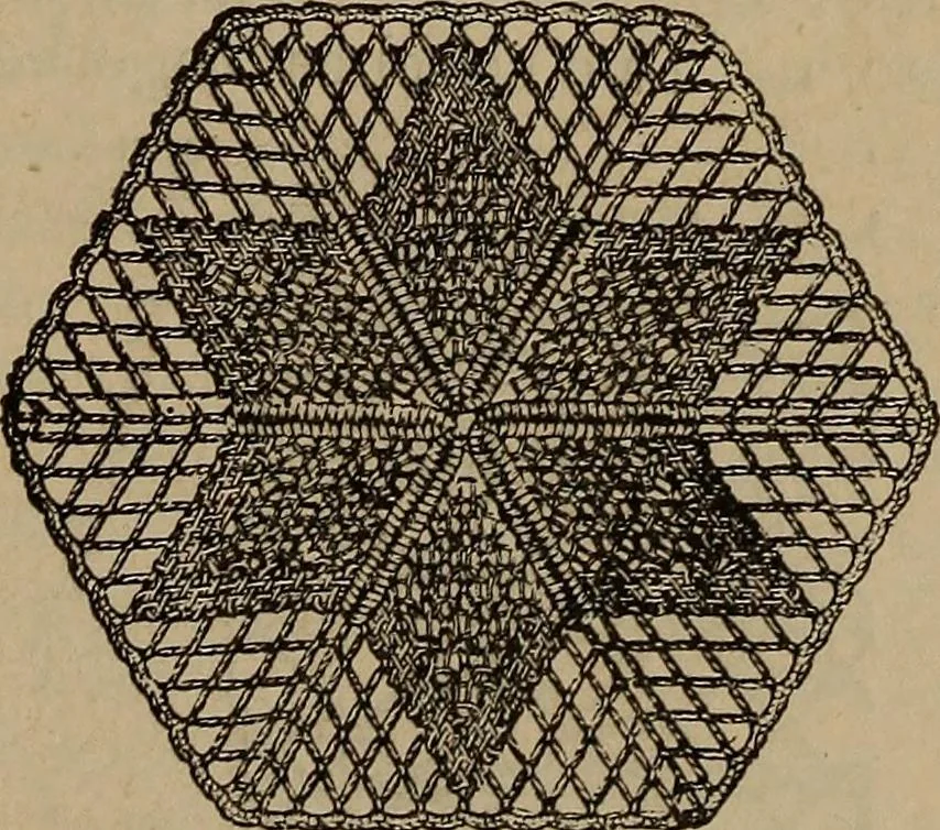 An illustration from Artistic embroidery : containing practical instructions in the ornamental branches of needlework, 1880, leaf 128