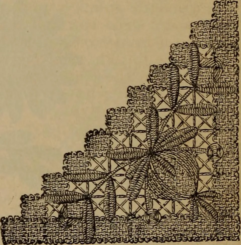 An illustration from Artistic embroidery : containing practical instructions in the ornamental branches of needlework, 1880, leaf 131